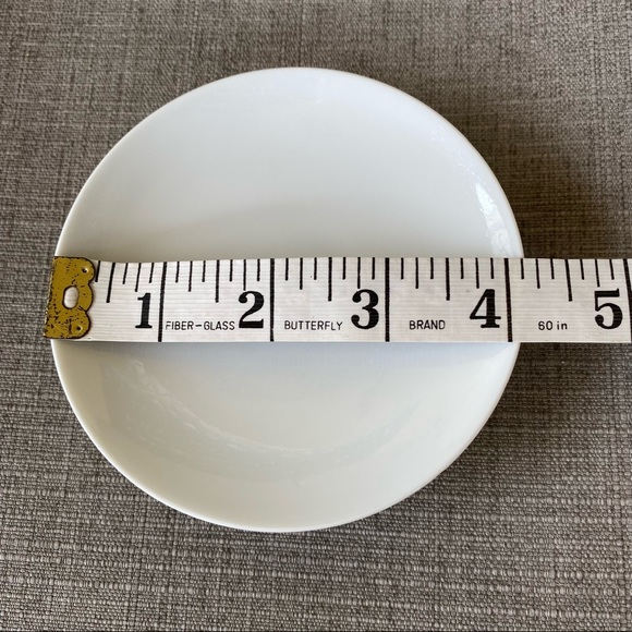 Vintage Pink Rose Zephyr Deville Footed Lid Saucer - Picture 4 of 5